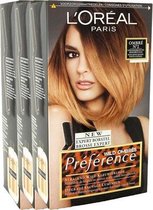 Loreal Paris Preference Wild Ombres 02 For Dark Blonde - Medium Brown Hair Value Pack