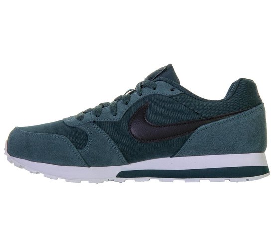 Nike MD Runner 2 (GS) Sneakers - Maat 40 - Unisex - donker groen/zwart |  bol.com