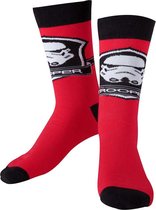 Star Wars - Zwart / Rood - Sokken met Storm Trooper Logo - 39/42