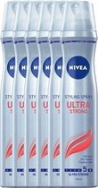 Nivea Styling Spray Ultra Sterk Voordeelverpakking