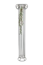 Europalms kunstplant gras hangplant kunstplanten voor binnen -   tendril - green-red, 105cm