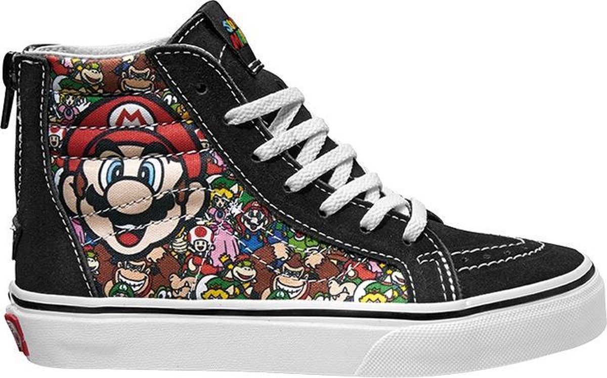 perzik en luigi hand geschilderde schoenen Super Mario Schoenen Meisjesschoenen Verkleden Schoenen 