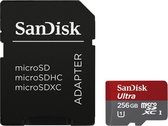 Carte Ultra Micro SD SanDisk - 256 Go - Avec Adaptateur