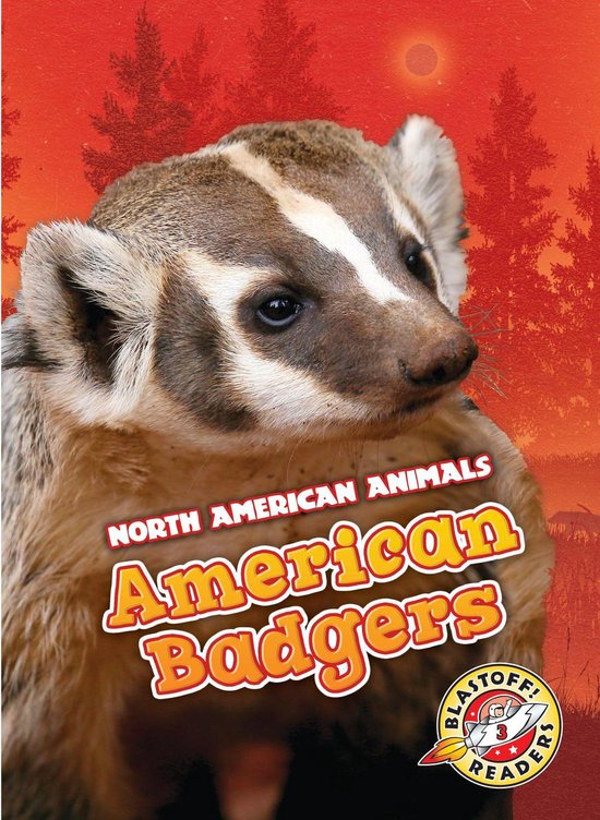 North American Animals - American Badgers - cover