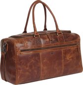 Justified Leren Reistas - Cognac