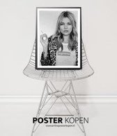 Kate Moss Poster l Smoke l A3 formaat