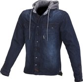 Denim Motor Shirt Macna Westcoast Donkere Wassing