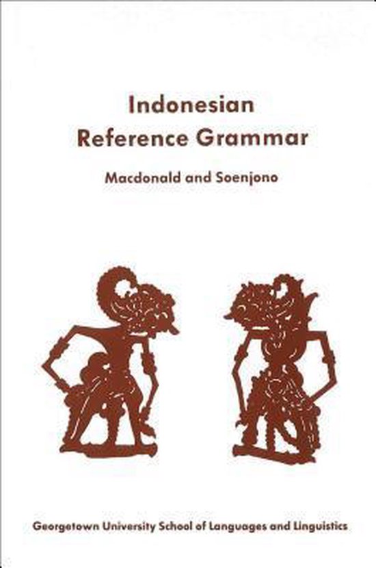 A Student's Reference Grammar of Modern Formal Indonesian - cover