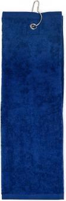 The One Golfhanddoek 450 gram Donker blauw