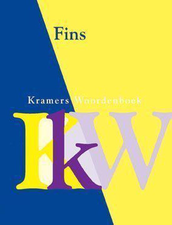 Cover van het boek 'Kramers woordenboek / Fins-Nederlands Nederlands-Fins'