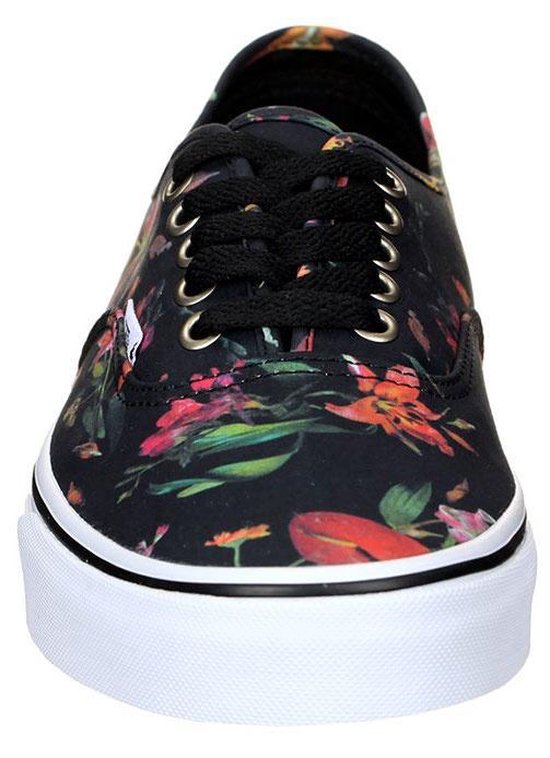 vans schoenen met bloemen
