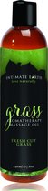 Intimate Earth Gras - Massage Olie - Fresh Cut Grass - 240 ml