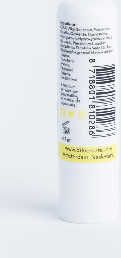 Drs Leenarts - UV-lippenbalsem - Lip care Sun SPF30 - maat Onesize