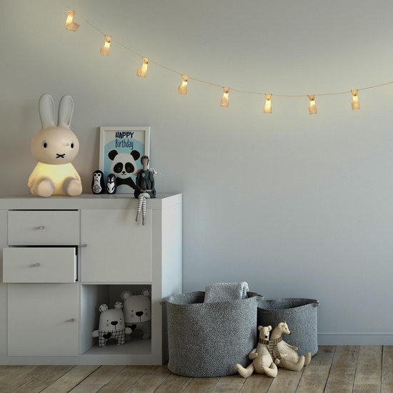 Wederzijds Leer Herenhuis relaxdays lama lichtsnoer - LED - lichtslang - lichtslinger - nachtlamp -  op batterijen | bol.com