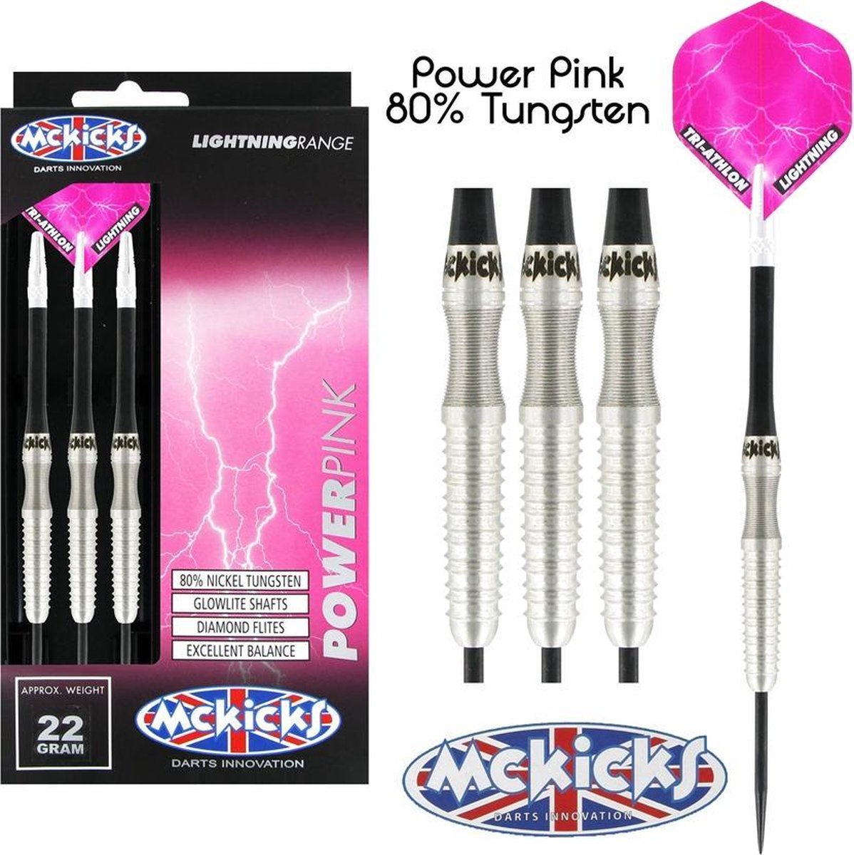 McKicks Power Pink 80% - 26 gram