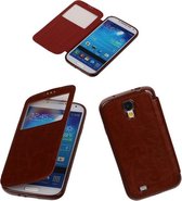 Bruin ultrabook view tpu case voor Samsung Galaxy S Duos