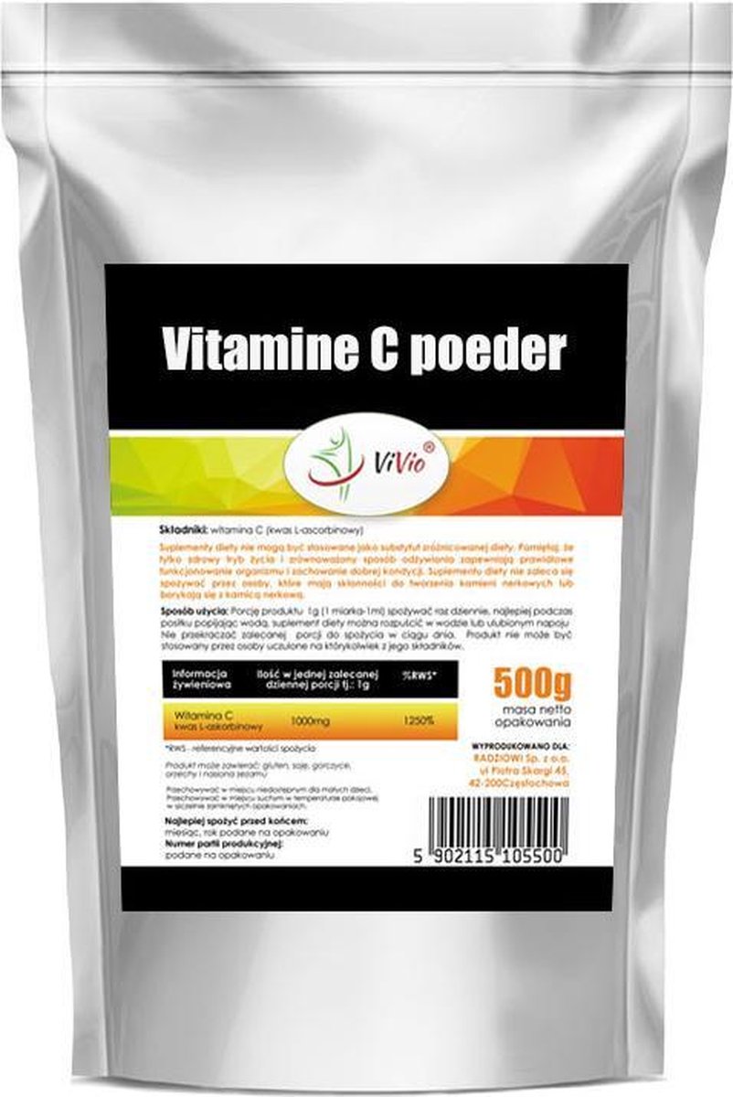 Vitamine C poeder 500g | bol.com