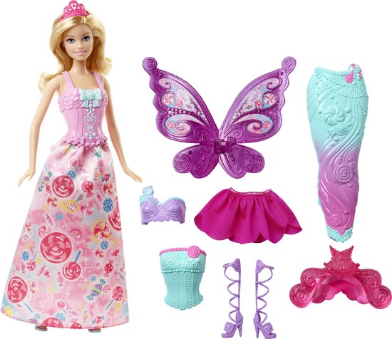 Barbie Fairytale Verkleed Cadeauset - Barbiepop | bol.com