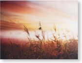 Art for the Home - Canvas - Zonsopkomst - 80x60 cm