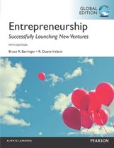 Summary Entrepreneurship - Successfully Launching New Ventures