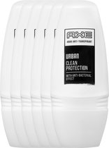 AXE Urban Anti-Transpirant Deodorant - 6 x 50 ml - Voordeelverpakking