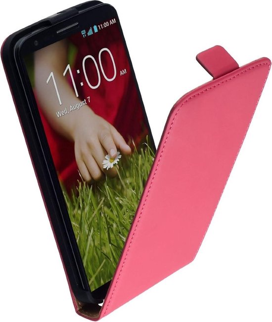 LELYCASE Premium Flip Case Cover Bescherm Xperia P Pink | bol.com
