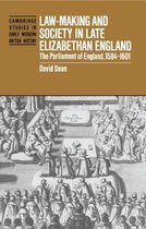 Cambridge Studies in Early Modern British History- Law-Making and Society in Late Elizabethan England