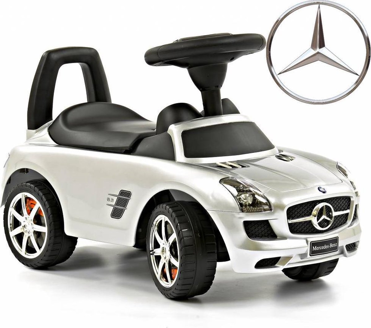 Loopauto MercedesBenz SLSAMG Zilver (1379)