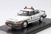 Saab 900i 1987 "Polis" Swedisch Police 1-43 PremiumX