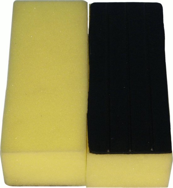 Excellente éponge à sueur - Petite - Taille 10 x 7,5 x 5 cm - Deux côtés - éponge à récurer - éponge animale pour la fourrure