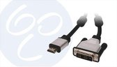 Konig HDMI naar DVI-D Verloopkabel - 2.5 meter