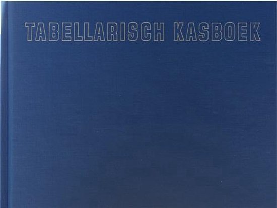 Tabellarisch kasboek A5 liggend 96blz met 2x8 kolommen