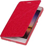 Easy TPU Booktype hoesje voor Huawei Ascend P6 Roze