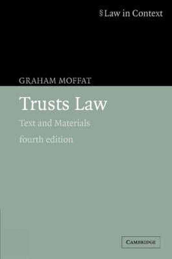 Trusts Law - cover