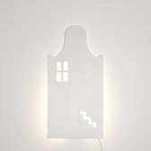 Grachtenpand lamp Nº 4 - huisje met LED