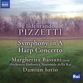 Margherita Bassani, Orchestra Sinfonica Nazionale Della Rai - Pizzetti: Symphony In A, Harp Concerto (CD)