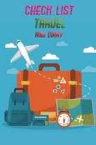 Check List Travel and Diary