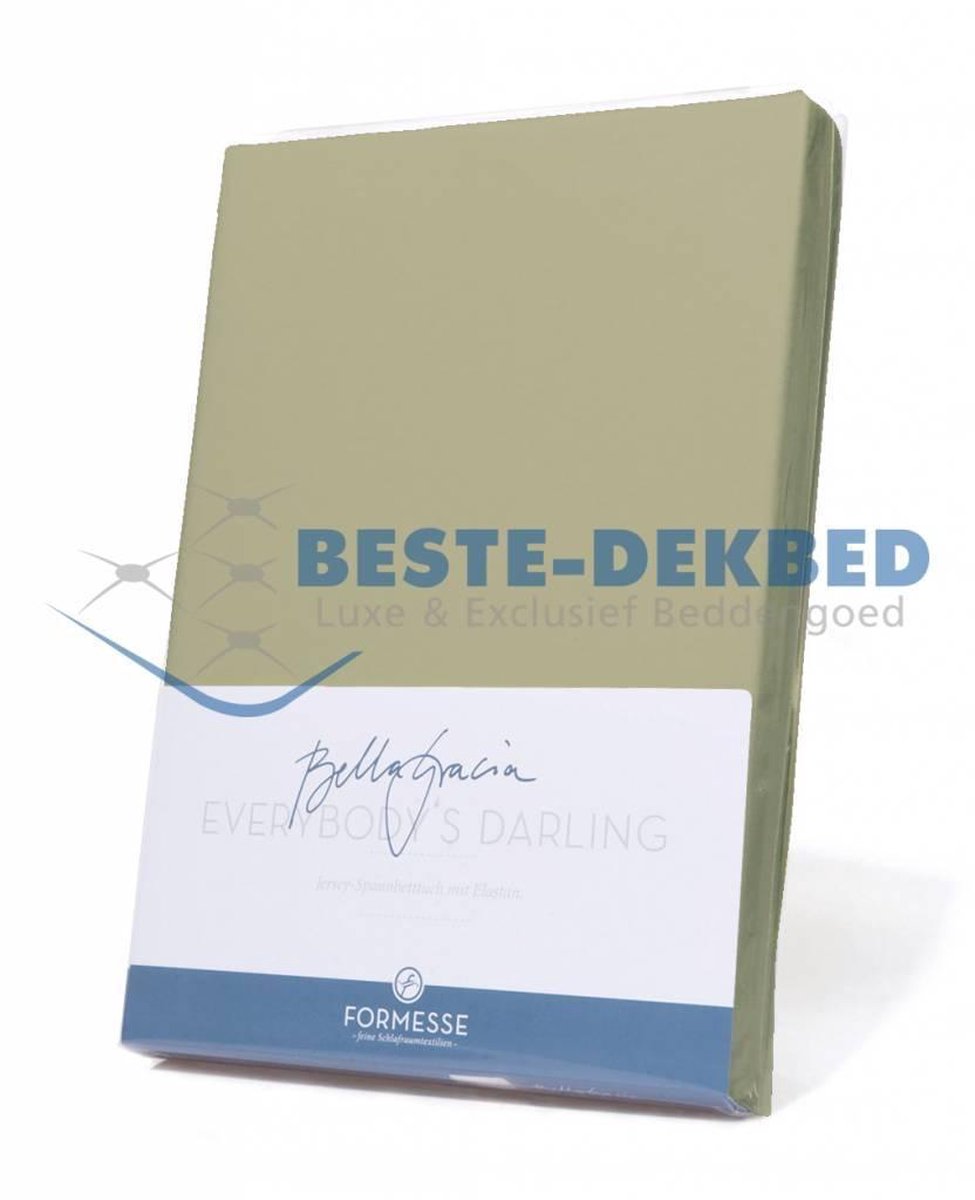 Bella Gracia Jersey Hoeslaken - Pistache (0532)