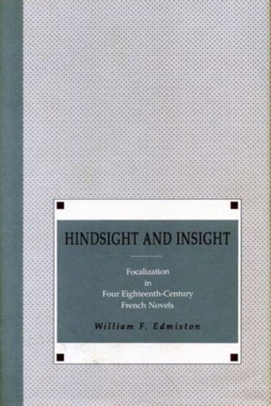 Hindsight and Insight, William F. Edmiston | 9780271007311 | Boeken ...