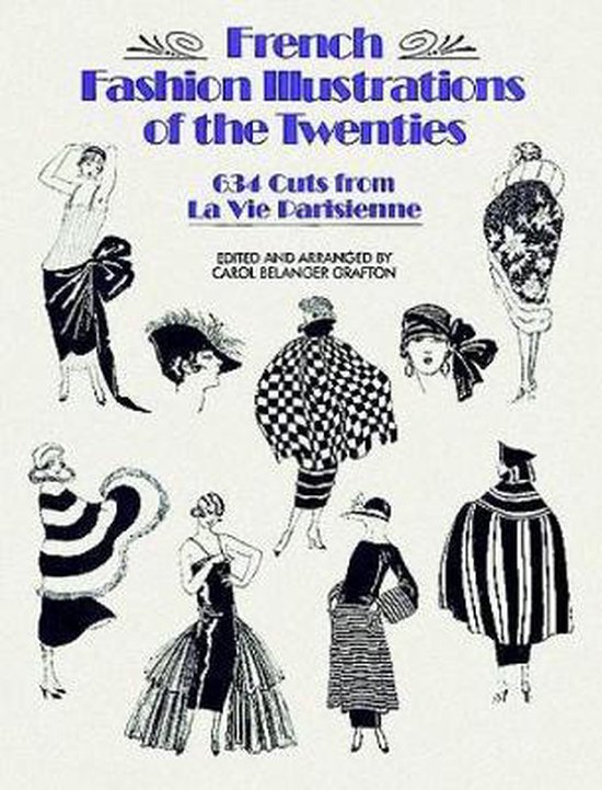 French Fashion Illustrations of the Twenties - cover