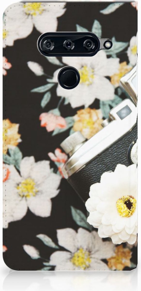 LG V40 Thinq Stand Case Vintage Camera