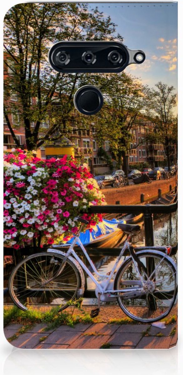 LG V40 Thinq Book Cover Amsterdamse Grachten