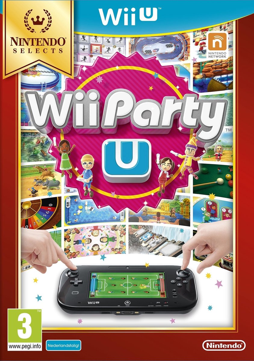 elektrode Gelijkenis kan zijn Wii Party U (Select) Wii U | Games | bol.com