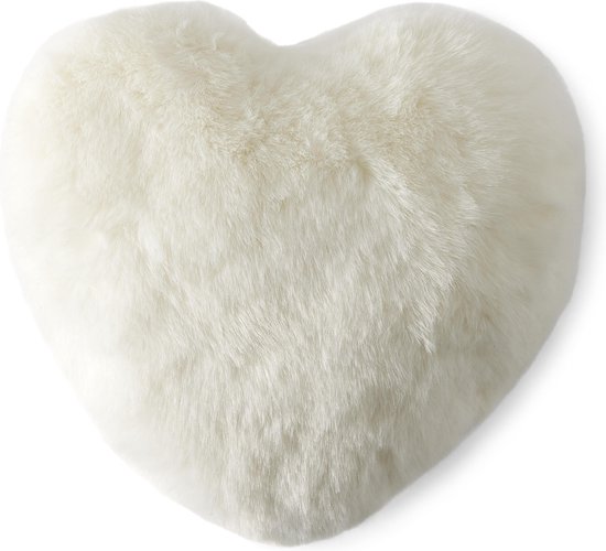 Groot Machu Picchu ingesteld Rivièra Maison Arctic Fox Faux Fur Heart Pillow - Sierkussen (gewatteerd) -  Wit | bol.com