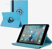 iPad Pro 9.7 Hoes Cover 360 graden Multi-stand Case draaibare licht blauw