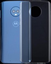 Motorola Moto G6 (2018) - hoes, cover, case - TPU - Transparant