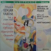 Varese: Works Vol 1 (1920-1927) / Kent Nagano