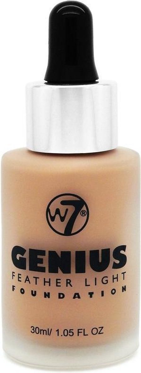 W7 Genius Foundation - Natural Tan 30ml
