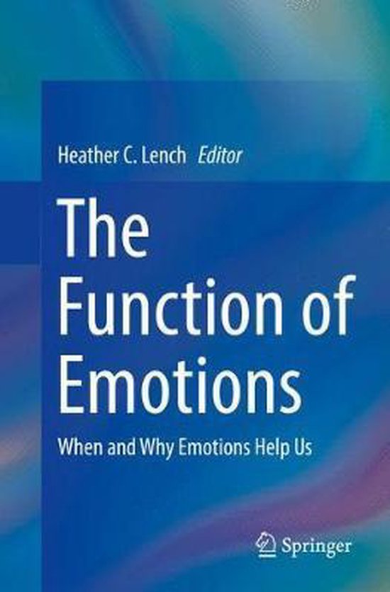 The Function of Emotions - cover