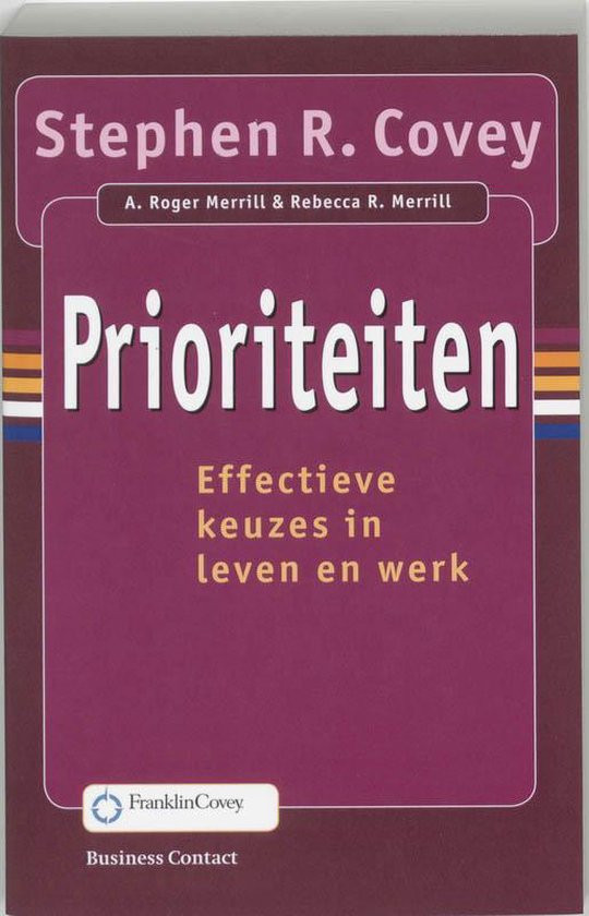 Prioriteiten - cover
